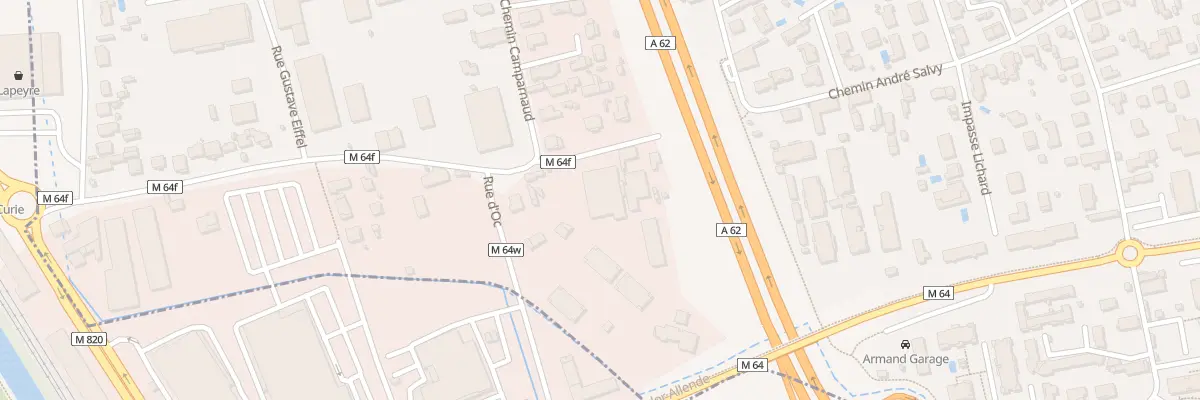 Plan du 5 Rue Pierre et Marie Curie à Aucamville