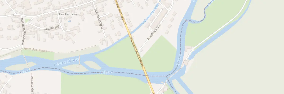 Plan du 9001 Bd Abel Lefevre à Ézy-sur-Eure