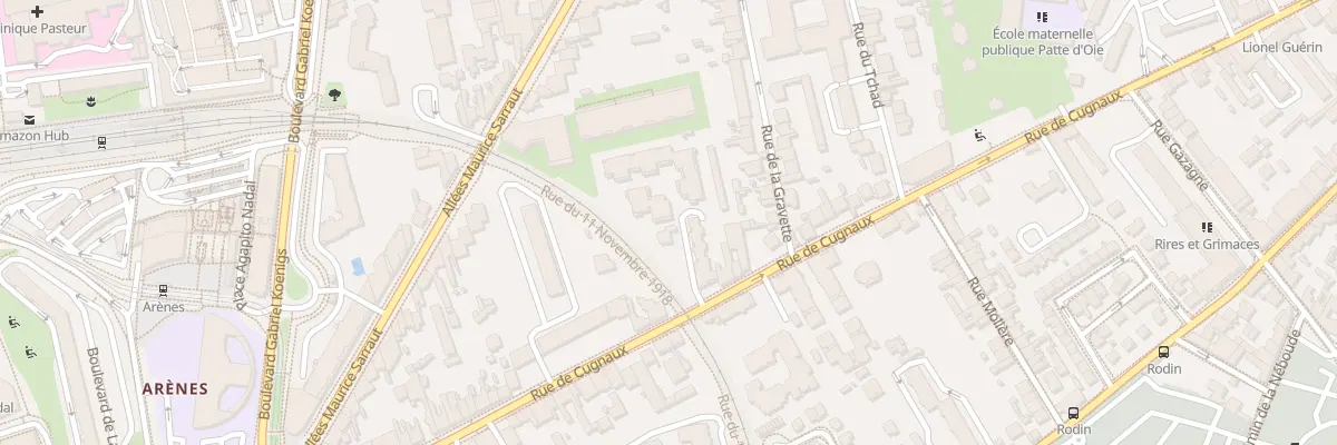Plan du 41 Rue de Cugnaux à Toulouse