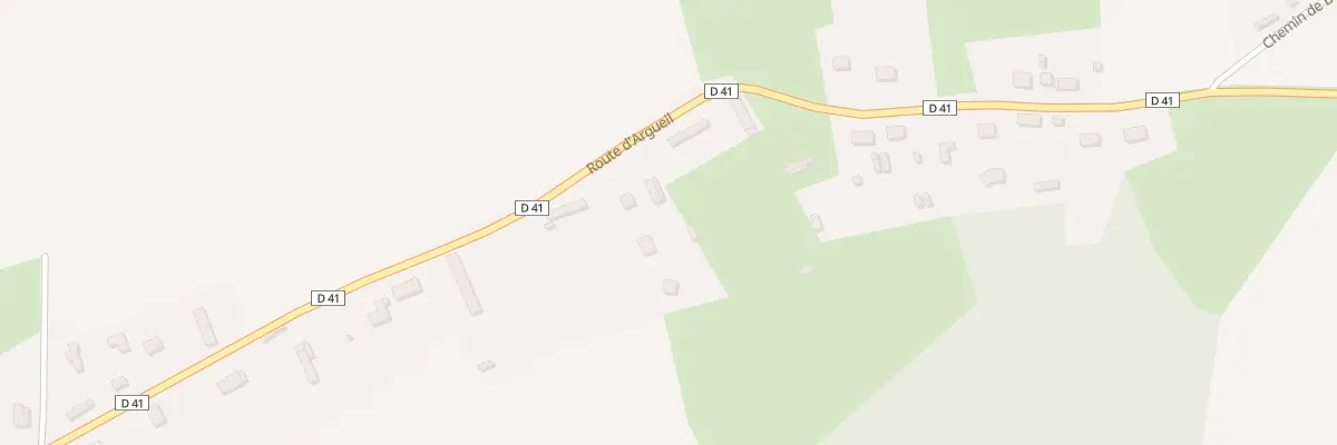 Plan du 1067 Rte d’Argueil à Bois-Guilbert