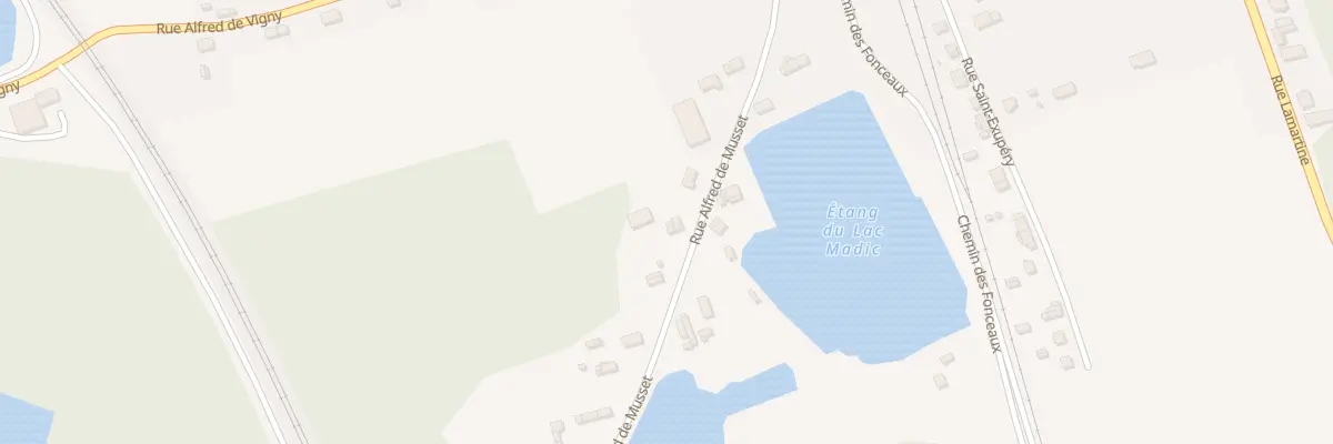 Plan du 18 Rue A de Musset à Breuilpont
