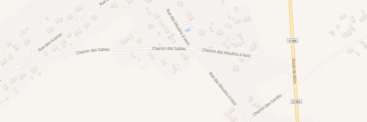 Plan du 14 Rue des Moulins à Vent à Fresnes