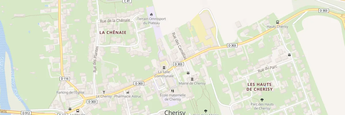 Plan du 35 Rue Charles de Gaulle à Cherisy