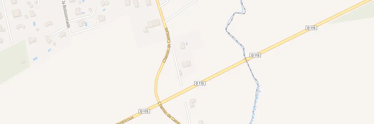 Plan du 1191 Che de Ceinture à Montauban