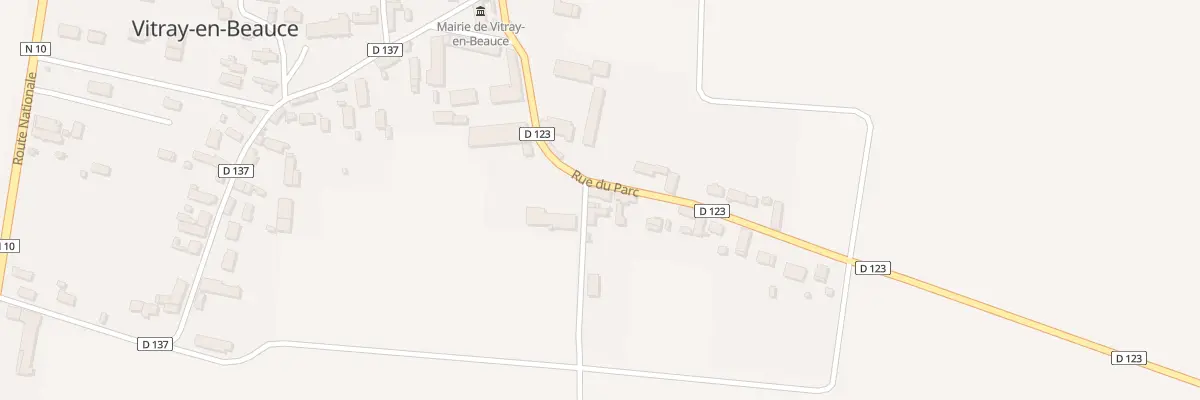 Plan du 1 Rue du Moulin à Vitray-en-Beauce