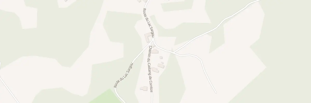 Plan du 91 Le Souzet Est à Nadaillac