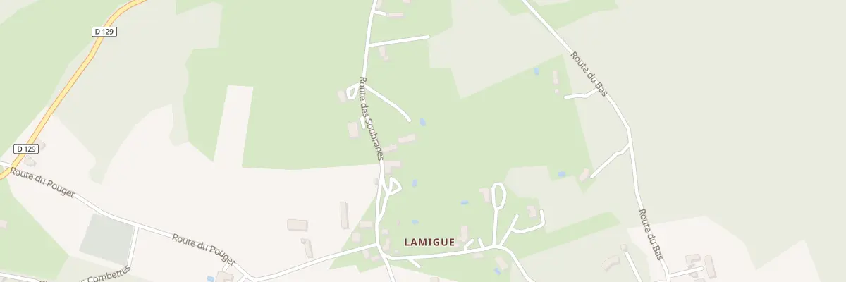 Plan du 102 Rte des Soubranes à Rouffilhac