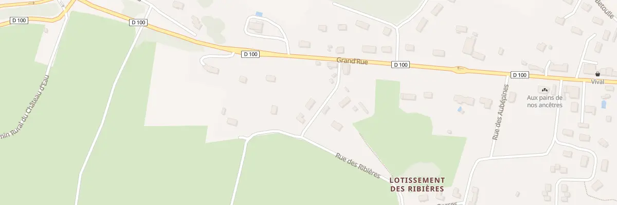 Plan du 42 Rue des Ribières à Saint-Maurice-la-Souterraine