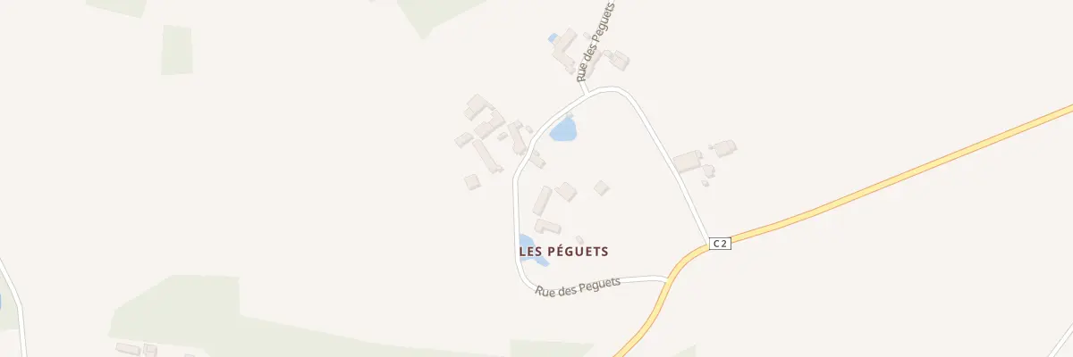 Plan du 3 Les Peguets à Villentrois-Faverolles-en-Berry