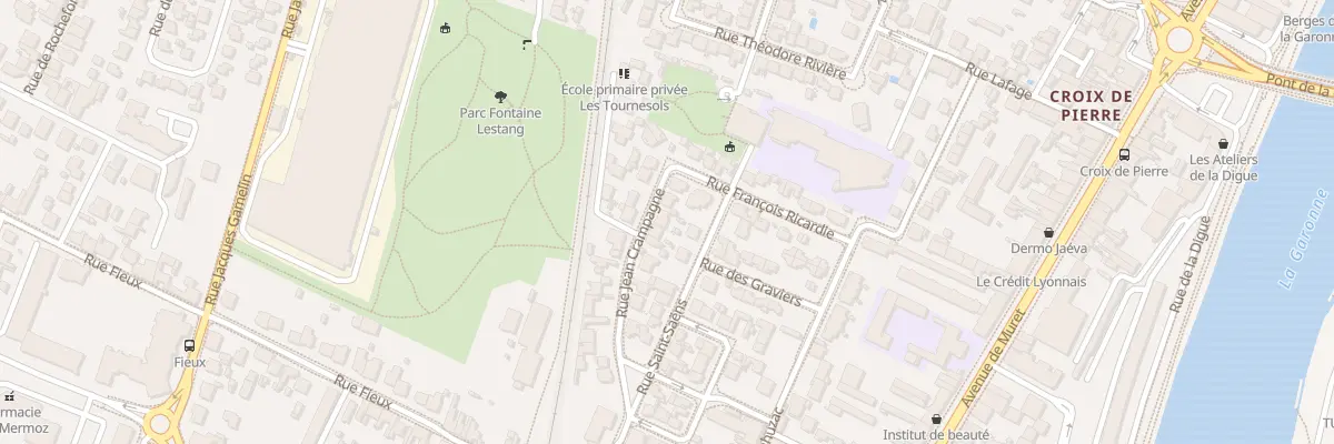 Plan du 16 Rue Jean Crampagne à Toulouse