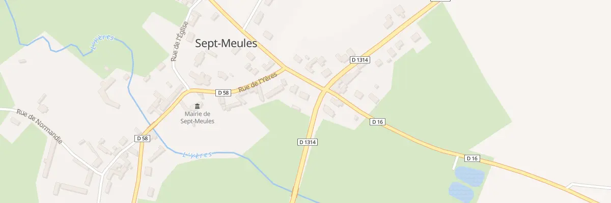 Plan du 5064 Le Village à Sept-Meules