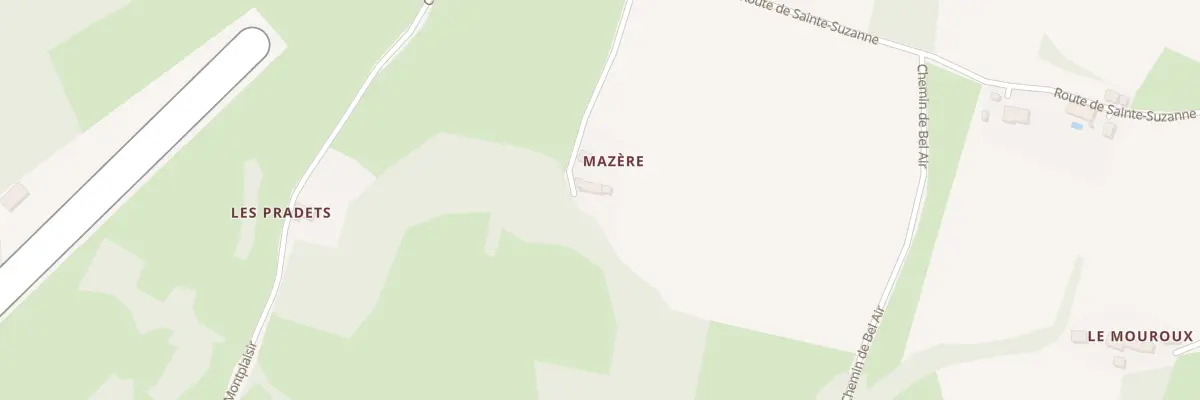 Plan du 29 Mazere à Villeneuve-du-Latou