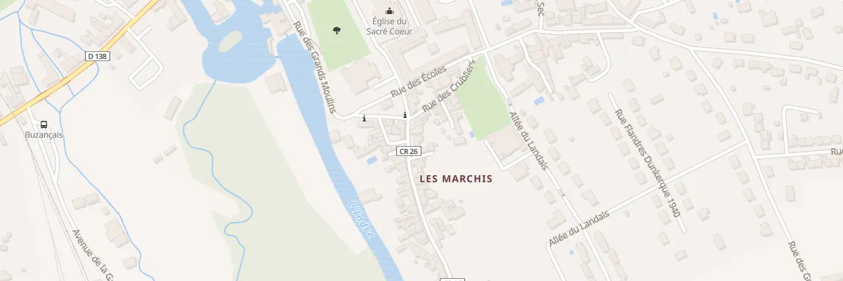 Plan du 3 Rue des Marchis à Buzançais