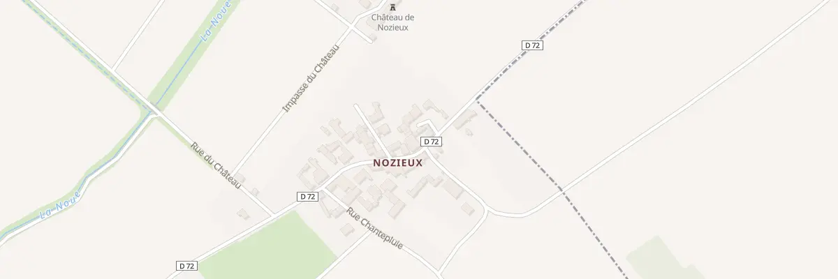 Plan du 20 Rue de Nozieux à Saint-Claude-de-Diray