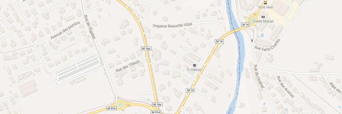 Plan du 31T Av de Villemur à Saint-Alban