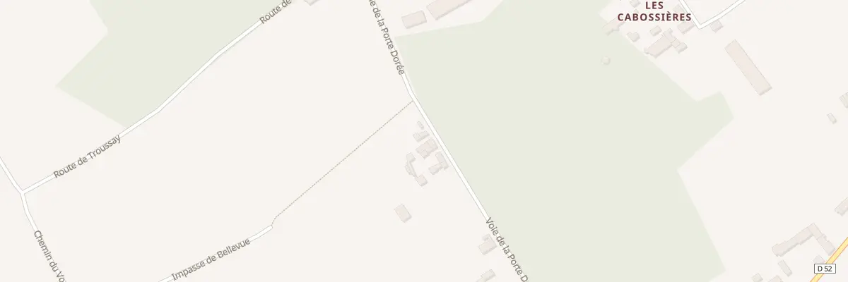 Plan du 7 Voie de la Porte Dorée à Cheverny