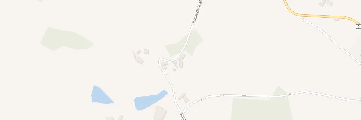 Plan du 421 Rte de la Meynie à Troche