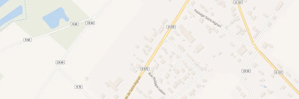 Plan du 35 Rte de SAINT-AIGNAN au Controis-en-Sologne