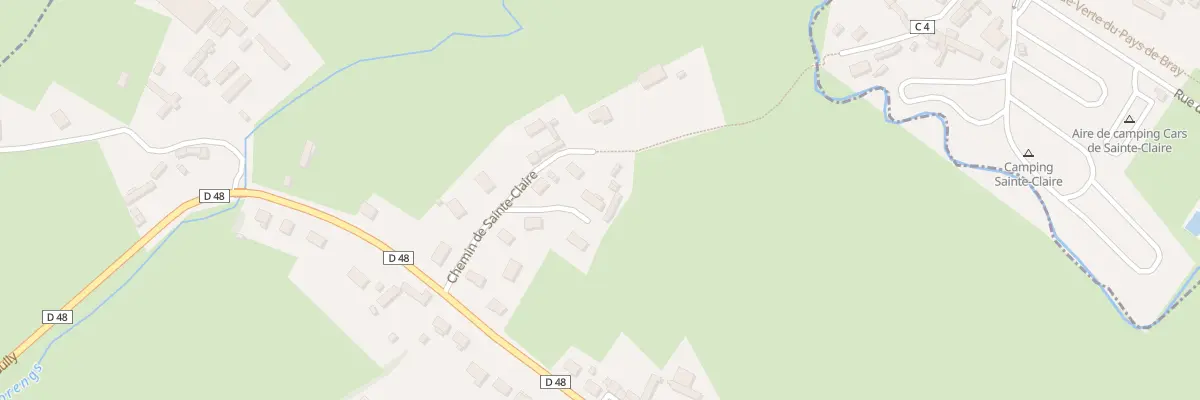 Plan du 5071 Le Bourg à Quièvrecourt