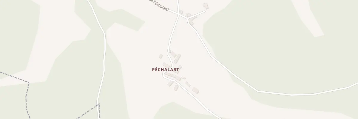 Plan du 2237 Rte de Pechalard à Saint-Clair