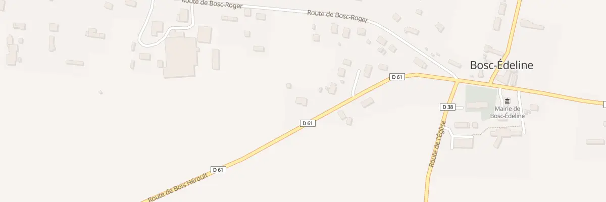Plan du 5009A Bosc Edeline à Bosc-Édeline