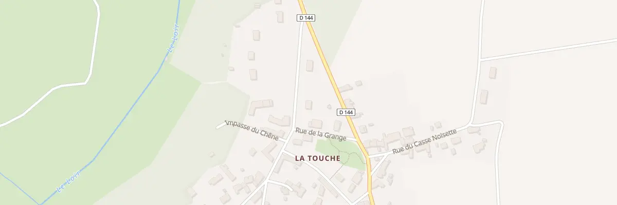 Plan du 1B Rue de la Brémondière à Saint-Maur-sur-le-Loir