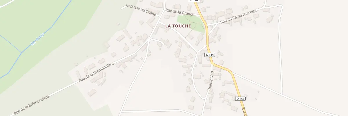 Plan du 8 Pl de la Grande-cour à Saint-Maur-sur-le-Loir