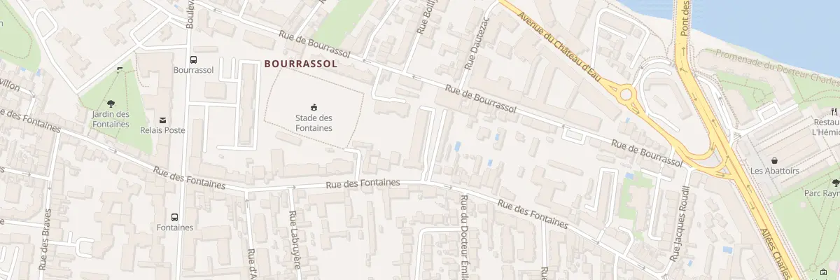 Plan du 70 Rue des Fontaines à Toulouse