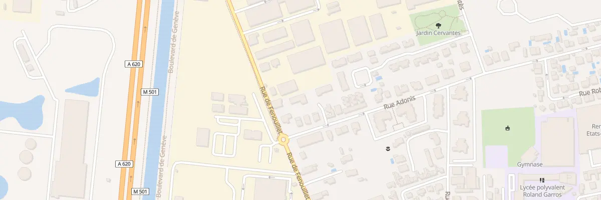 Plan du 82B Rue Adonis à Toulouse