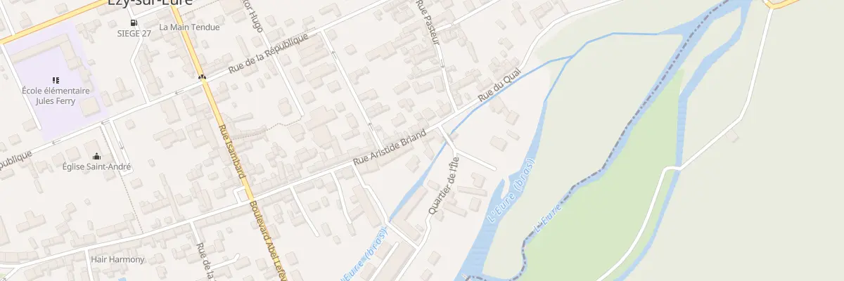Plan du 86 Rue Aristide Briand à Ézy-sur-Eure