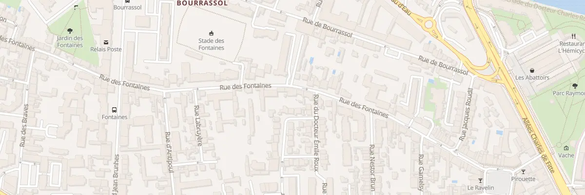 Plan du 53 Rue des Fontaines à Toulouse