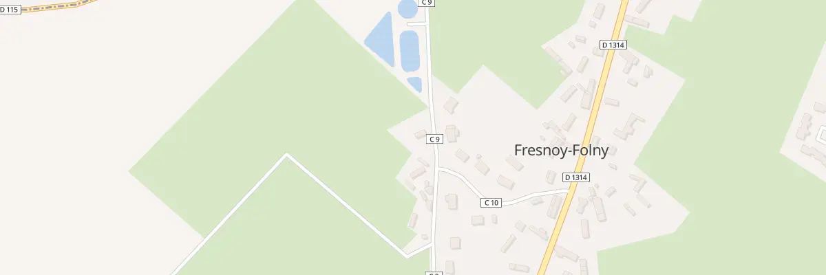 Plan du 6 Rue Heurtaux à Fresnoy-Folny
