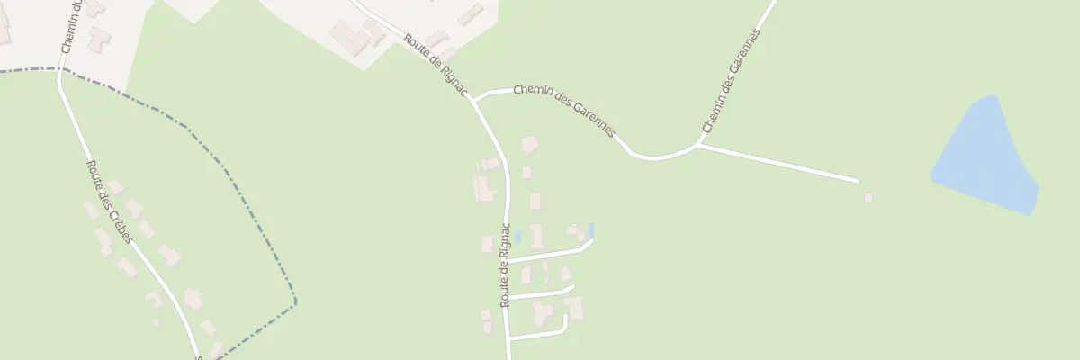 Plan du 25B Rignac à Larche