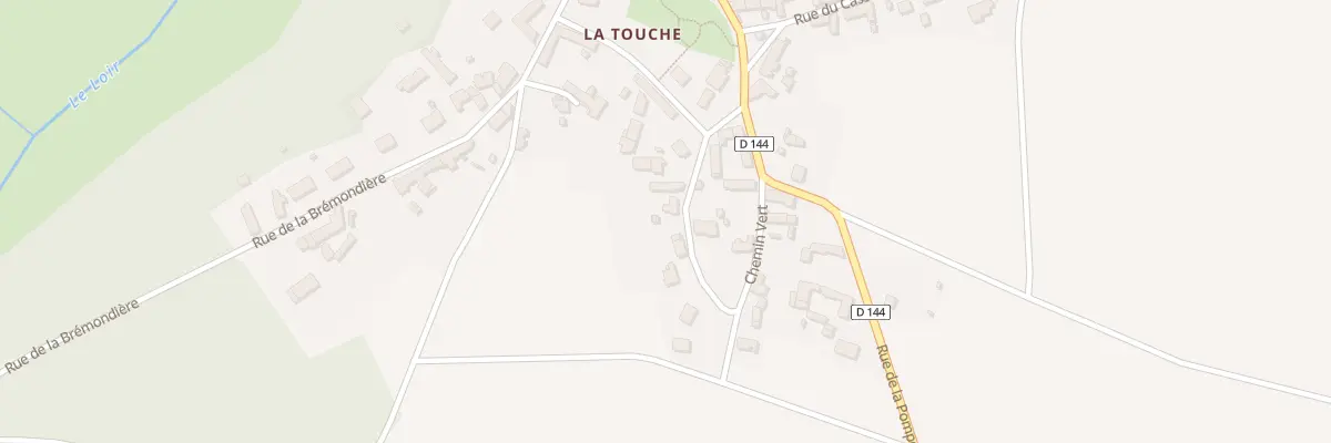 Plan du 13 Che Vert à Saint-Maur-sur-le-Loir