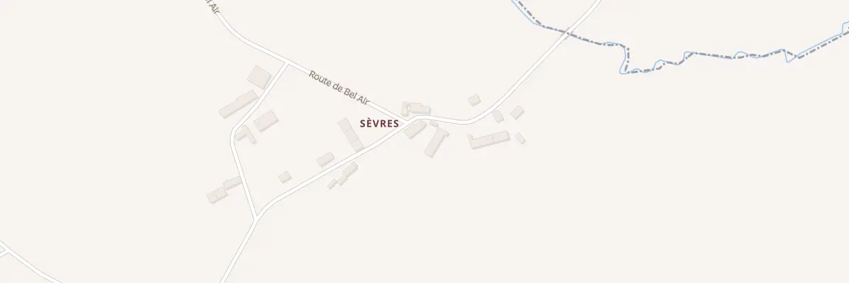 Plan du 4 Sévres à La Châtre-Langlin