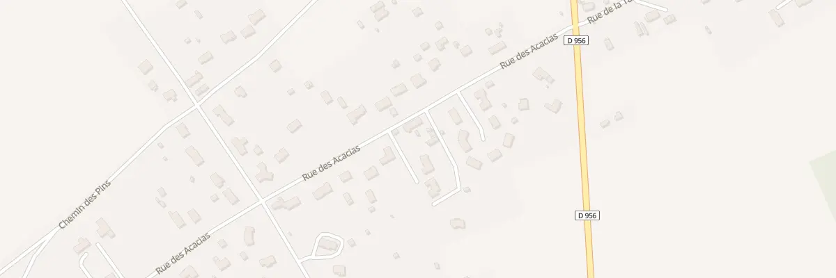 Plan du 46 Rue des Acacias à Fresnes
