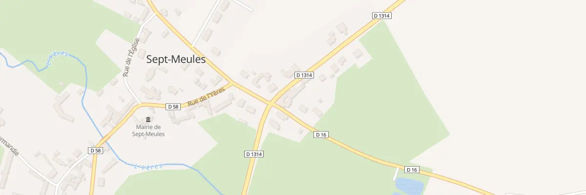 Plan du 2 Rte du Circuit à Sept-Meules