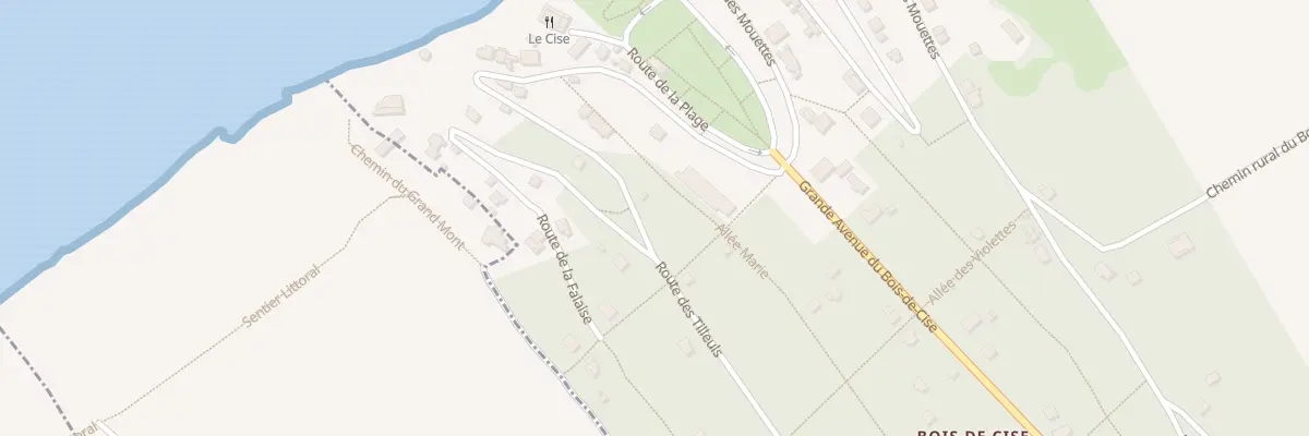 Plan du 17 Rte de la Falaise Cise à Ault