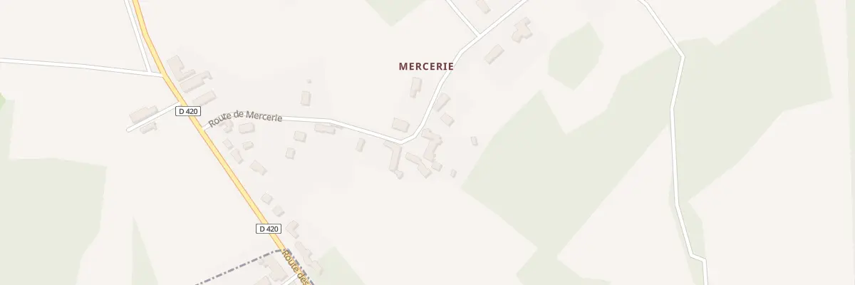 Plan du 5361 Mercerie à Vicq-sur-Breuilh