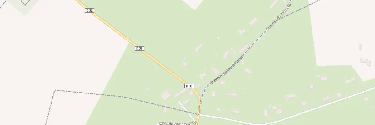Plan du 58 Rte de Bosc Bordel à Bois-Héroult
