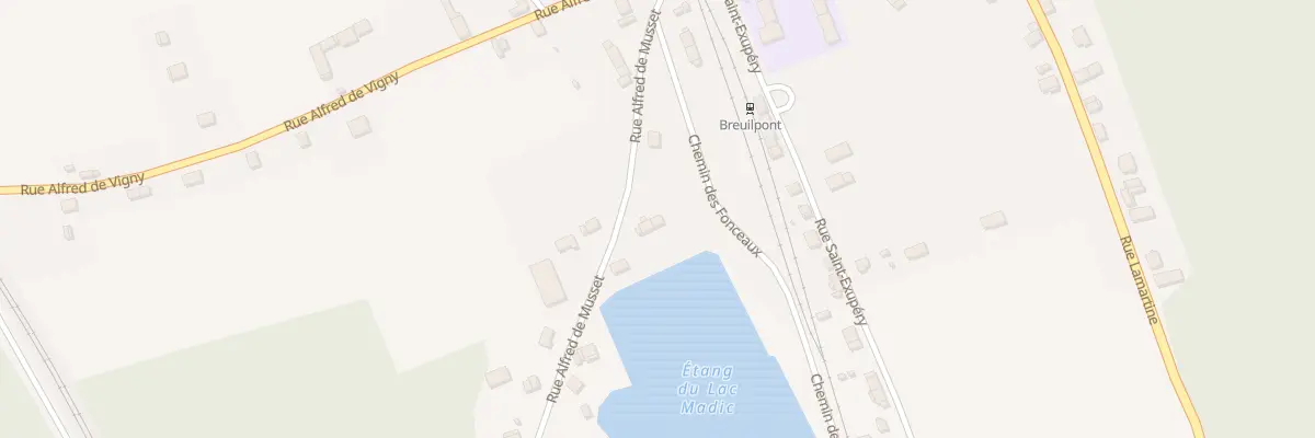 Plan du 9 Rue A de Musset à Breuilpont