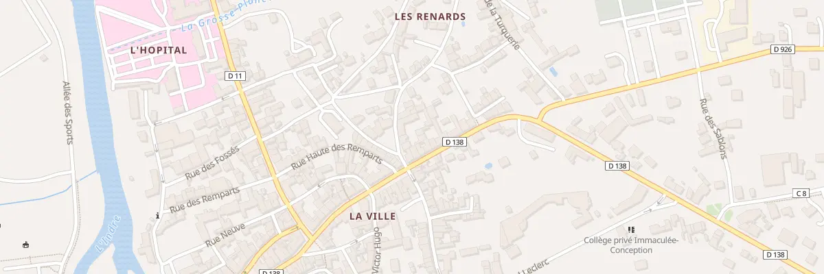 Plan du 6 Grand Chem des Renards à Buzançais