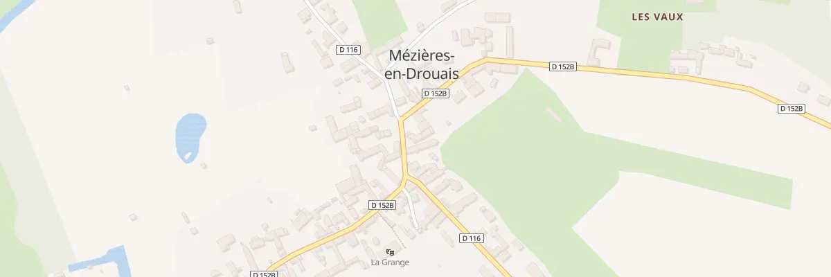 Plan du 6 Rue de la Mairie à Mézières-en-Drouais