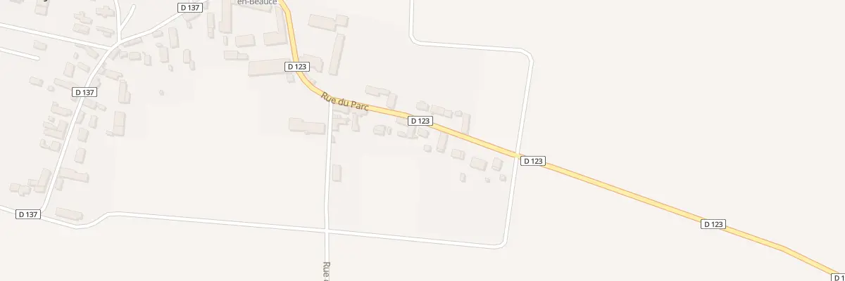 Plan du 10 Rue du Parc à Vitray-en-Beauce