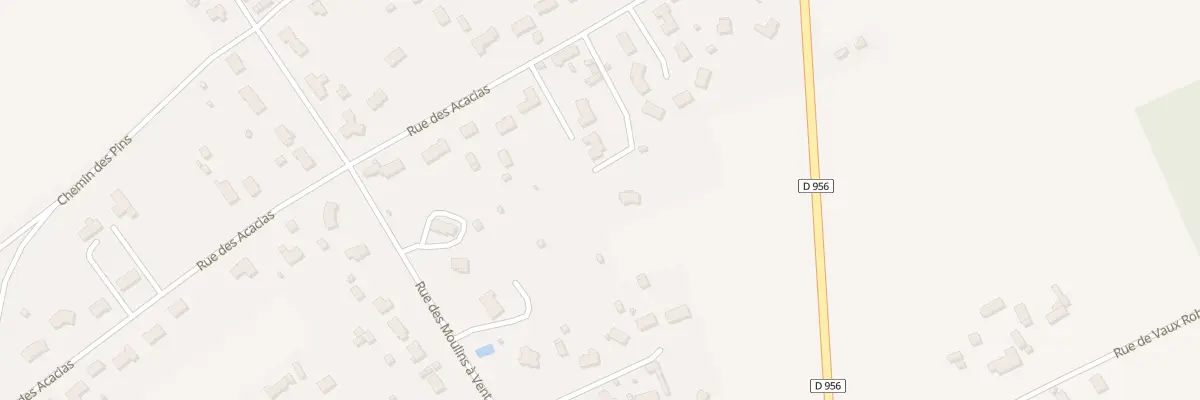 Plan du 48B Rue des Acacias à Fresnes