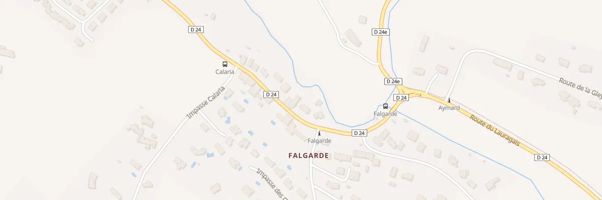 Plan du 115B Falgarde à Lacroix-Falgarde
