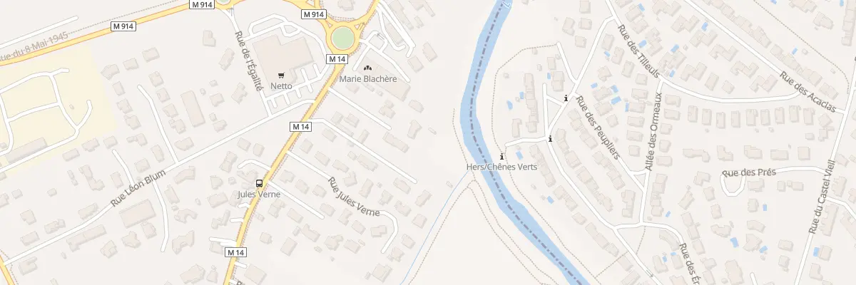 Plan du 30T Av de Villemur à Saint-Alban