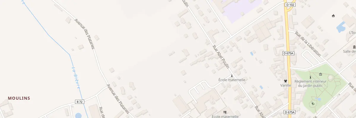 Plan du 48 Rue Abel Poulin au Controis-en-Sologne