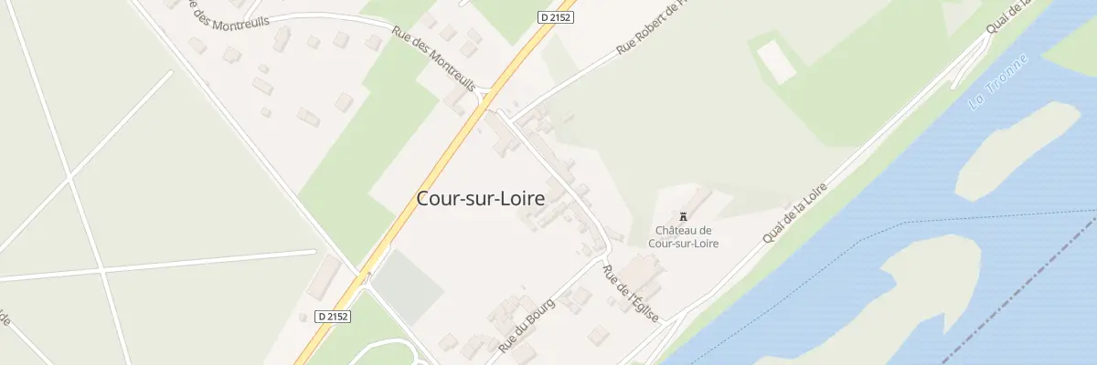 Plan du 14 Rue de l’Eglise à Cour-sur-Loire