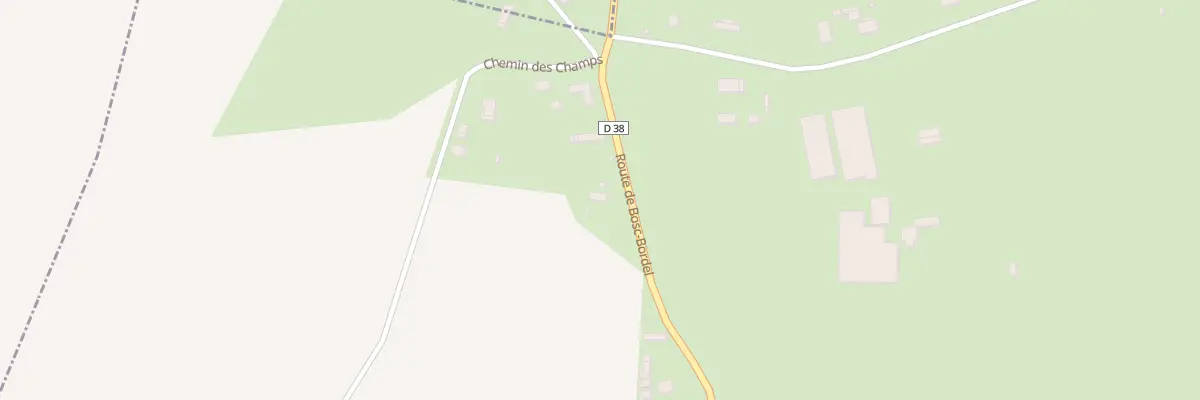 Plan du 1601 Rte de Bosc-Bordel à Bosc-Édeline